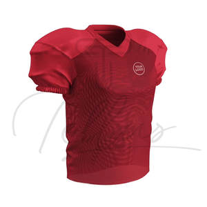 Maillot de football américain pour jeunes, sublimé, doux, à manches courtes, de haute qualité, respirant, séchage rapide, vente en gros, best-seller - Product Image 6