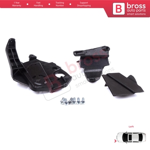 Juego de pestañas de soporte de reparación de montaje de soporte de faro para 3008 5008 MK2 2016-2024 9814255880 Bross Auto Parts - Product Image 2