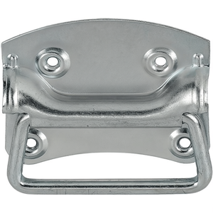 VORMANN Steel <b>Storage</b> <b>Box</b> with Blue Zinc-Plated Finish 80mm Height 100mm Width 4 Holes <b>Box</b> Handle Pack of 10 - Product Image 3