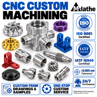 Komponen Aluminium CNC Kustom dengan Layanan Penggilingan dan Pembubutan untuk Peralatan Mekanik OEM dan Perangkat Keras Industri