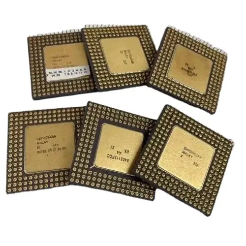 Gold recovery CPU Processor Scrap 486 & 386 CPU/Computer Motherboard Scrap/Ceramic Status Socket CPU Support at whole sale
