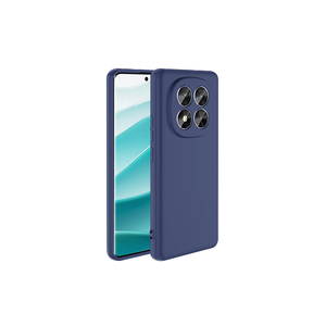 Funda Protectora de Silicona Líquida Azul Marino Premium JoieCreatif A22 para Redmi Note 14 Pro 4G, Resistente a Impactos - Product Image 1
