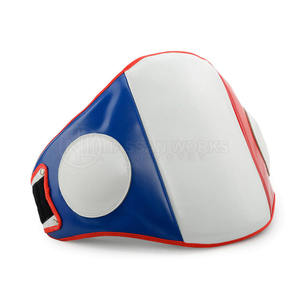 Protection abdominale en cuir pour la boxe, protection de la taille, design léger et absorbant les chocs, équipement professionnel d'entraînement de boxe - Product Image 3