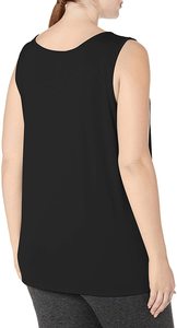 Camiseta/camiseta sin mangas de entrenamiento sin mangas musculosa de algodón 100% con logotipo personalizado barato de fábrica para mujer - Product Image 4
