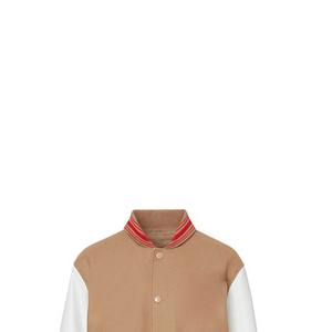 Veste d'hiver Varsity pour hommes conçue pour une superposition décontractée avec des coutures solides, des ourlets côtelés et une finition en tissu extérieur lisse - Product Image 2