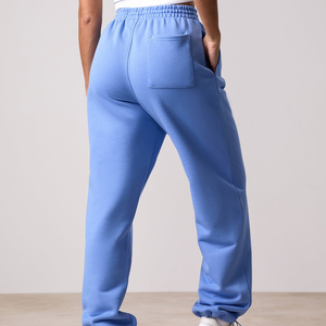 Pantalones deportivos de pierna ancha para mujer, pantalones informales de alta calidad, material suave y transpirable, ropa cómoda de ajuste relajado para uso diario - Product Image 3