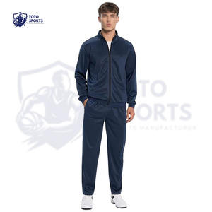 Ensemble de survêtement pour homme, tendance, de haute qualité, meilleur fournisseur, nouvelle arrivée, confortable, mince, col montant, veste zippée intégrale, pantalon assorti - Product Image 6