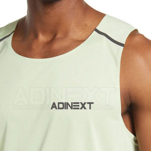 Camiseta sin Mangas Ligera y Transpirable de Punto Casual para Hombre, Talla Grande, Diseño Único para Fitness - Product Image 5
