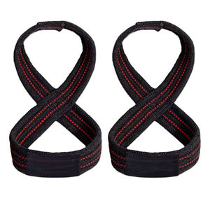 สายรัดคอตตอนยกน้ำหนัก8เส้นปรับแต่งโลโก้ได้ตามต้องการ - Product Image 1