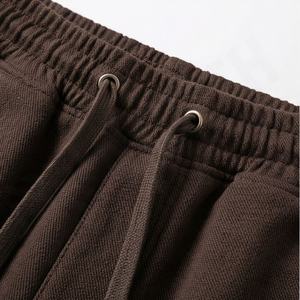 Pantalones Deportivos para Hombre, Estilo Jogger, Lana, Color Personalizado, Cintura Media, Ligeros, Transpirables, Casuales, de Felpa, Lavados, Atléticos - Product Image 4