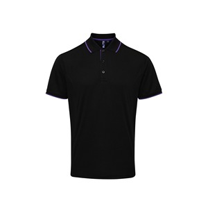 Polo informal de verano para hombre, Impresión de logotipo personalizado, tejido de poliéster y algodón, suministro al por mayor disponible - Product Image 3