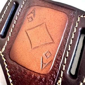 Gaine en cuir fabriquée en usine à usages multiples de style crêpe de qualité industrielle - Product Image 2