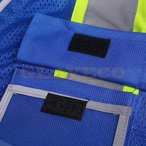 Gilet de sécurité en polyester léger Offre Spéciale Design unique avec logo personnalisable en maille respirante pour vêtements de travail - Product Image 6
