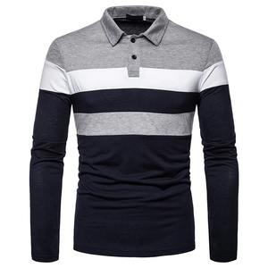 Polo pour homme 2025, nouveau, imprimé, coloré, manches longues, quatre saisons, style étranger, polos de haute qualité pour homme - Product Image 6