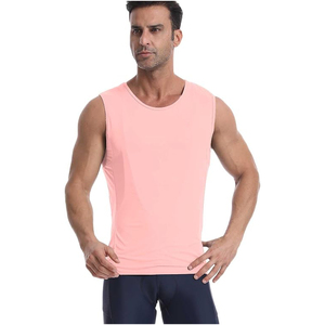 Bulk Sale Lightweight Fitness Men's Wear with <b>back</b> Pockets TankTop With High And Premium Quality Material 100% Polyester - Product Image 3