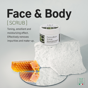 Gommage naturel pour le visage et le corps à base de cellulose végétale pure - Marque privée disponible - Ingrédients biologiques - Fabriqué en Italie - Product Image 2