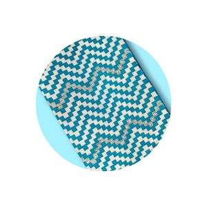 Tissu en coton tissé jacquard Kente authentique, textile africain traditionnel pour la conception de vêtements et les tenues personnalisées, largeur de 51 pouces - Product Image 1