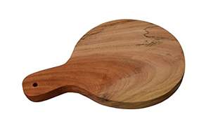 ร้อนขายโบราณรอบรูปร่างไม้ครัวตัดคณะกรรมการที่มีการจัดการการออกแบบใหม่เครื่องครัวไม้สับคณะกรรมการผู้ส่งออก - Product Image 2