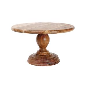 hot sale Kitchen Supplies <b>Cake</b> Stand Cupcakes Dessert Round Board Round Display <b>Wooden</b> <b>Cake</b> Stand Modern Style - Product Image 3