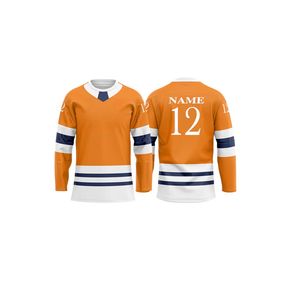 Uniformes de Hockey sobre Hielo Sublimados OEM, Transpirables, con Logotipo Personalizado, Colores y Tallas a Medida - Product Image 3