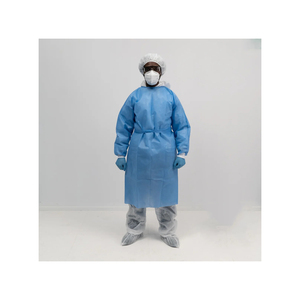 Batas desechables de PP de fabricantes de Pakistán con tela no tejida transpirable Servicios OEM ODM y MOQ bajo para pedidos a granel - Product Image 6