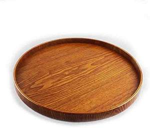 Plateau de service en bois Nouveau Design Plateau décoratif en bois Vente la plus chaude Plateau de service en bois Couleur naturelle - Product Image 4