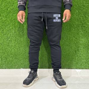 Chándal sólido con capucha para hombre de calidad personalizada con cintura elástica para correr 100% algodón tamaños y colores personalizados - Product Image 3