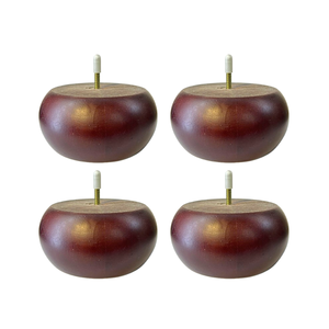 Patas de muebles de madera de haya maciza, duraderas y de primera calidad, diseño torneado antiguo, soporte de carga fuerte para uso en talleres al aire libre, 2017 - Product Image 1