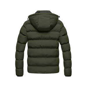 New Wholesale Fashion Down Shiny Bubble Coats Hooded Men's Puffer Custom logo Bubble <b>Jackets</b> - Product Image 4