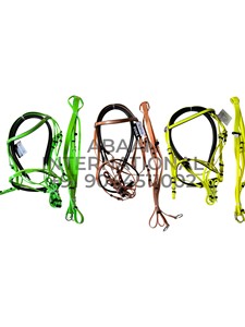 Bridon de course de chevaux professionnel et durable en PVC et caoutchouc avec martingale réglable, boucles en acier inoxydable, logo de couleur personnalisé - Product Image 6