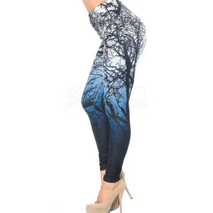 Leggings Scrunch Butt pour femmes à prix raisonnable, haute visibilité, vente en gros, prix bas, leggings personnalisés par sublimation pour femmes - Product Image 2