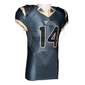 Jersey de fútbol americano hecho a medida para jóvenes aparejos sarga nueva llegada de talla grande camisetas de fútbol americano diseñadas a medida - Product Image 6