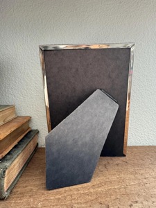 Classic Silver Metal Photo <b>Frame</b> Clean and Simple Design Ideal <b>for</b> <b>Living</b> <b>Room</b> Bedroom Office Decor or Gift Purposes - Product Image 3