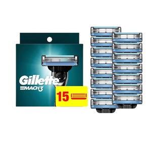 Gillette-Recargas de Maquinilla de Afeitar Mach3 para Hombre, Paquete de 15 Cuchillas de Afeitar de Alta Calidad, Precio Asequible, Disponible A LA Venta Ahora - Product Image 3