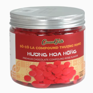 กระดุมช็อคโกแลตแบบเม็ดกุหลาบระดับพรีเมียม1กก. 5กก. 10กก. ฮาลาล - Product Image 1