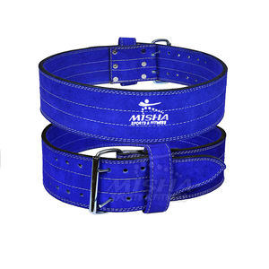 Cinturón de gimnasio de bloqueo automático Soporte de cintura de entrenamiento para adultos de cuero cómodo con protección para la espalda Esencial para levantamiento de pesas - Product Image 4