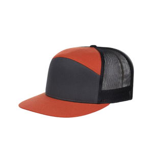 168ทรักเกอร์แบบทูโทนสีแบนทรักเกอร์ปรับได้ตาข่ายด้านหลังสแน็ปแบ็ก - Product Image 4