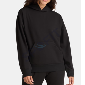 เสื้อฮู้ดสวมหัวโอเวอร์ไซส์สำหรับผู้หญิงใส่ได้ทั้งชายและหญิงเสื้อสเวตเตอร์พิมพ์ลายเป็นมิตรต่อสิ่งแวดล้อมสำหรับฤดูหนาว - Product Image 1