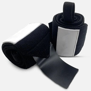 Correas de Muñeca para Levantamiento de Pesas de Algodón Resistente Personalizadas con Diseño Antideslizante, Ligero y Transpirable y Logotipo Personalizado - Product Image 5