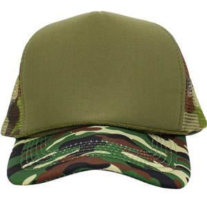 Nouvelle arrivée Casquette de camionneur de sport en maille de mousse à 5 panneaux Casquette décontractée d'été Hip Hop avec impression de logo personnalisé pour les scènes de plage - Product Image 2