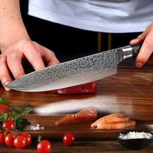 Couteau de chef damas pointu en acier inoxydable couteau de chef de service OEM ODM de qualité supérieure personnalisé en gros couteau de chef polyvalent - Product Image 5