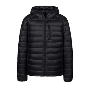 Vestes d'hiver pour hommes en coton brillant sur mesure, vente en gros OEM 2025, veste matelassée de créateur pour hommes - Product Image 3
