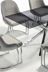 High Quality <b>White</b> Color <b>Dining</b> <b>Tables</b> with Wood Base from Turkiye - Product Image 4