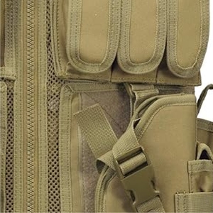 Hot Sale Men's Reversible Tactical Vest 5-Dimensional Pocket Autumn Winter Outer Wear <b>Direct</b> Manufacturer's Wholesale Supply - Product Image 5