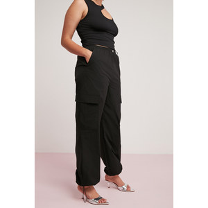 Pantalones de Mujer ETHIQUET Avalonbb, Corte Holgado, Cintura y Puños Elásticos, Bolsillos Tipo Cargo, Tallas Grandes - Product Image 5