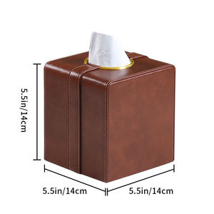 Porte-serviettes Facial moderne pour salle de bain, comptoirs de bureau et de <span class=keywords><strong>table</strong></span>, porte-serviettes de maison, boîte à mouchoirs carrée - Product Image 2