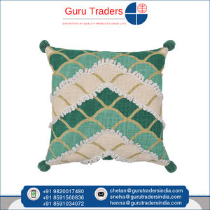 Fundas de cojín decorativas de tamaño personalizado de algodón 100%, las mejores en venta, de origen indio, para uso en el hogar, Hotel, exterior, novedad - Product Image 2