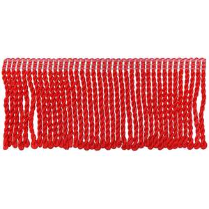 Flecos de Lana de Alta Calidad en Rojo de 6 cm, Personalizados con Hilo Metálico y Pedrería, Adorno Decorativo Ecológico para Zapatos - Product Image 1