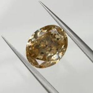 Nuestros elegantes diamantes cultivados en laboratorio certificados de corte ovalado elaborados en 1,16 Ct amarillo intenso Vvs claridad Fabricación de joyas de diamantes al por mayor - Product Image 3