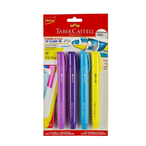 Paquete de 10 Marcadores Fluorescentes Faber Castell Textliner 38 - Product Image 3